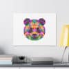 Colored Panda Classic Stretched Canvas - Image 35
