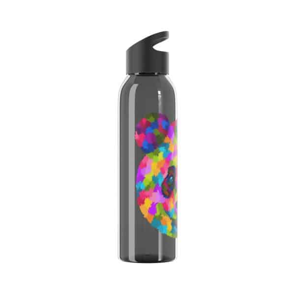 Colored Panda Sky Water Bottle - Image 11