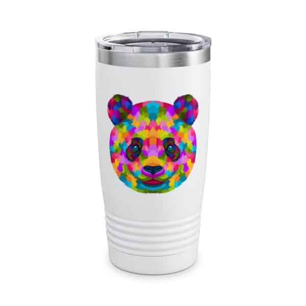 Colored Panda Ringneck Tumbler, 20oz