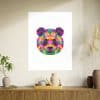 Colored Panda Photo Art Paper Posters - Image 102