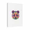 Colored Panda Classic Stretched Canvas - Image 122