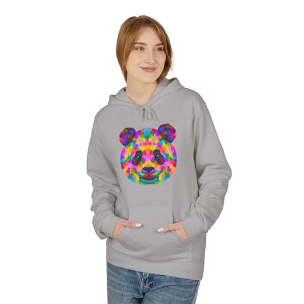 Colored Panda Unisex Midweight Softstyle Fleece Hoodie - Image 7