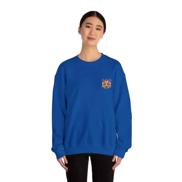 Colored Panda Unisex Heavy Blend™ Crewneck Sweatshirt - Image 48