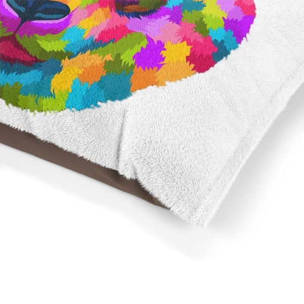 Colored Panda Pet Bed - Image 8