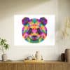 Colored Panda Photo Art Paper Posters - Image 75