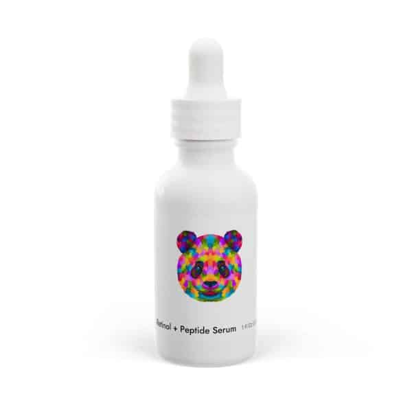 Colored Panda Retinol and Peptide Face Serum, 1oz