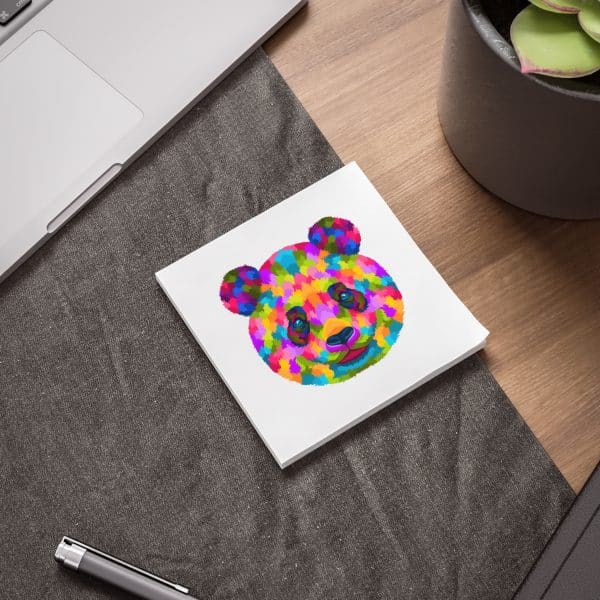 Colored Panda Post-it® Note Pads - Image 11