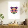 Colored Panda Photo Art Paper Posters - Image 141