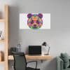 Colored Panda Classic Stretched Canvas - Image 76