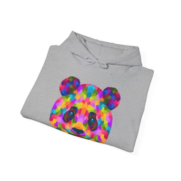 Colored Panda Unisex Heavy Blend™ Hooded Sweatshirt - Image 12