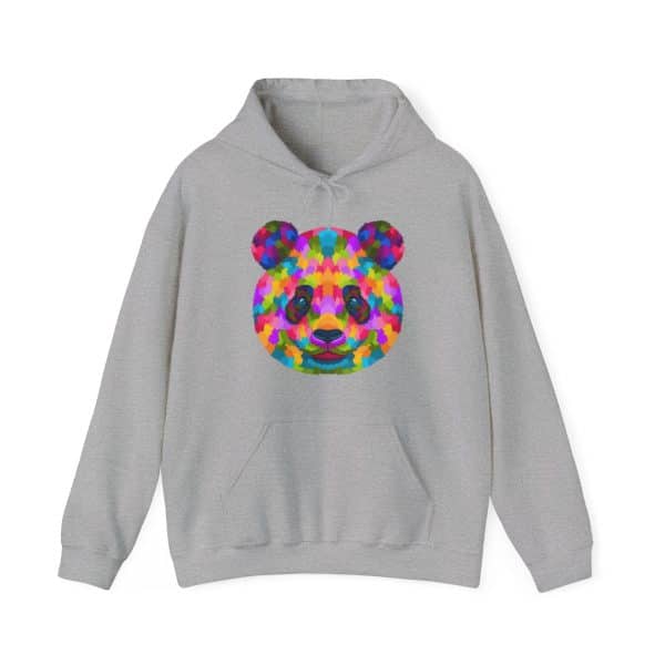 Colored Panda Unisex Heavy Blend™ Hooded Sweatshirt - Image 9