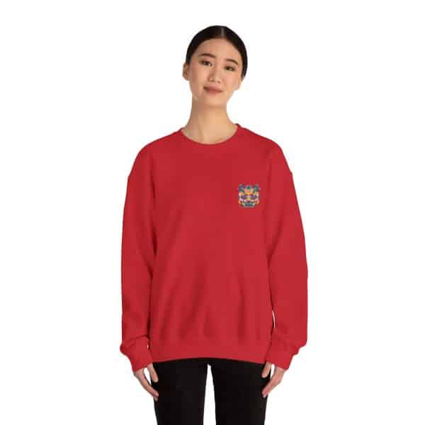 Colored Panda Unisex Heavy Blend™ Crewneck Sweatshirt - Image 60