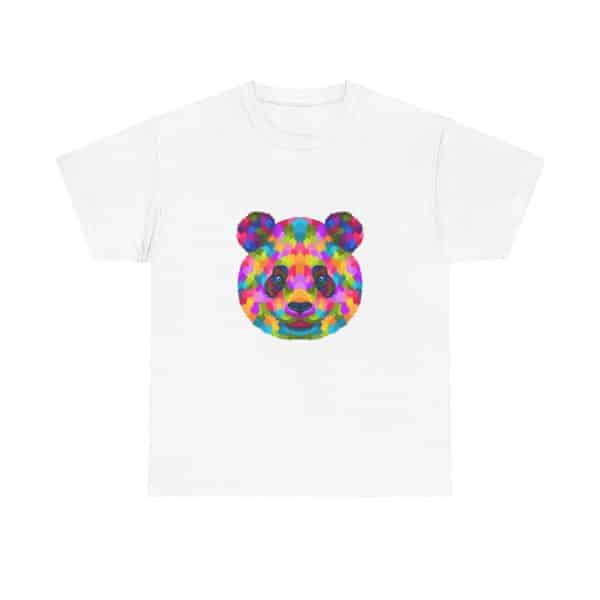 Colored Panda Unisex Heavy Cotton Tee