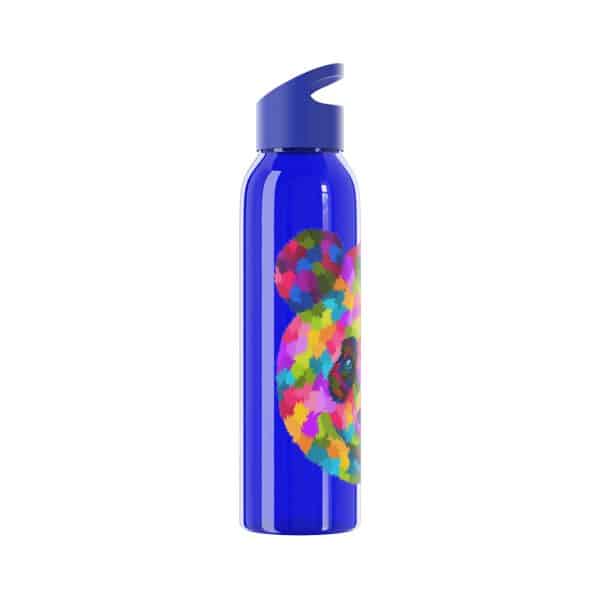 Colored Panda Sky Water Bottle - Image 23