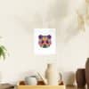Colored Panda Photo Art Paper Posters - Image 33