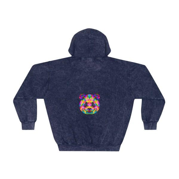 Colored Panda Unisex Mineral Wash Hoodie - Image 10