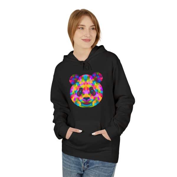 Colored Panda Unisex Midweight Softstyle Fleece Hoodie - Image 15