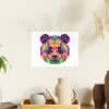 Colored Panda Photo Art Paper Posters - Image 120