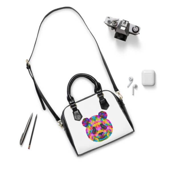 Colored Panda Shoulder Handbag - Image 3