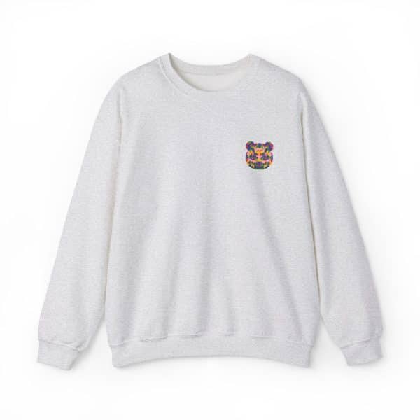 Colored Panda Unisex Heavy Blend™ Crewneck Sweatshirt - Image 5