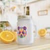 Colored Panda Mason Jar - Image 4