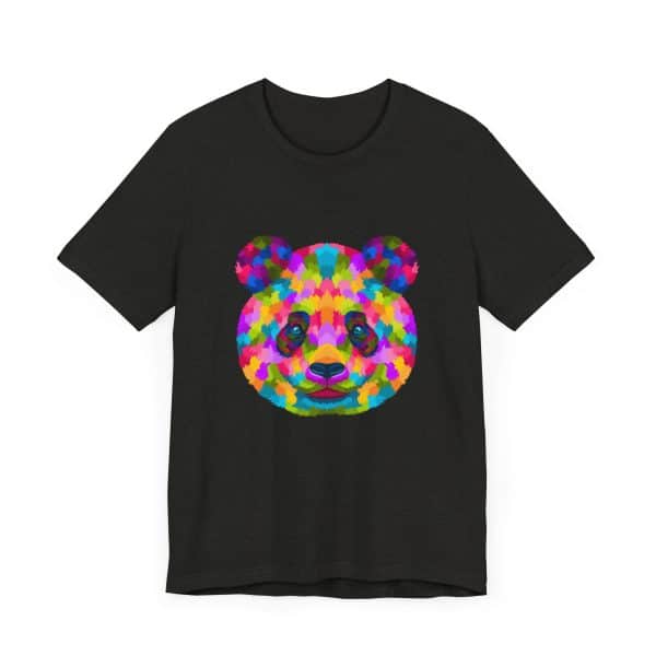 Colored Panda Unisex Jersey Short Sleeve Tee - Image 23