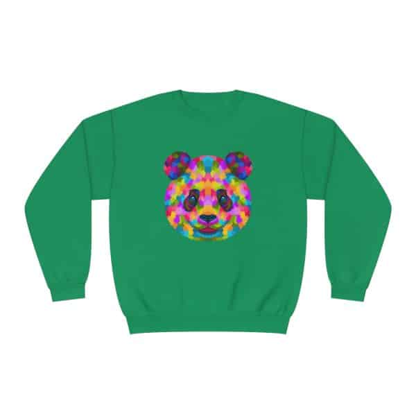 Colored Panda Unisex NuBlend® Crewneck Sweatshirt - Image 29