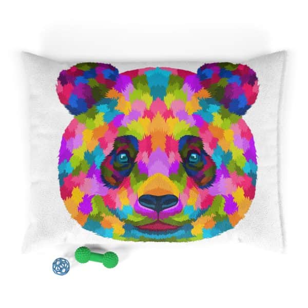 Colored Panda Pet Bed - Image 7