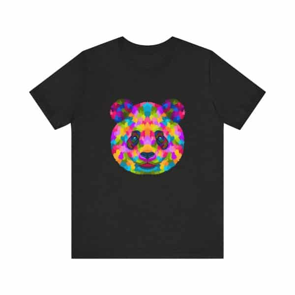 Colored Panda Unisex Jersey Short Sleeve Tee - Image 21