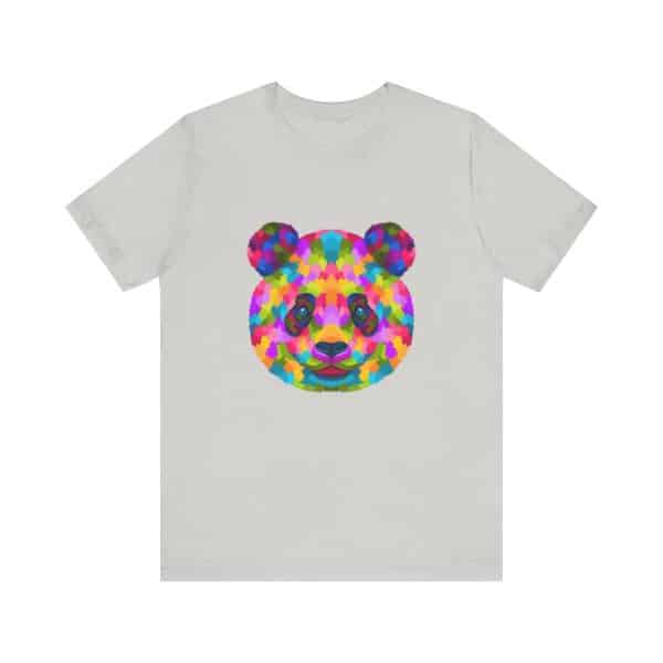 Colored Panda Unisex Jersey Short Sleeve Tee - Image 17