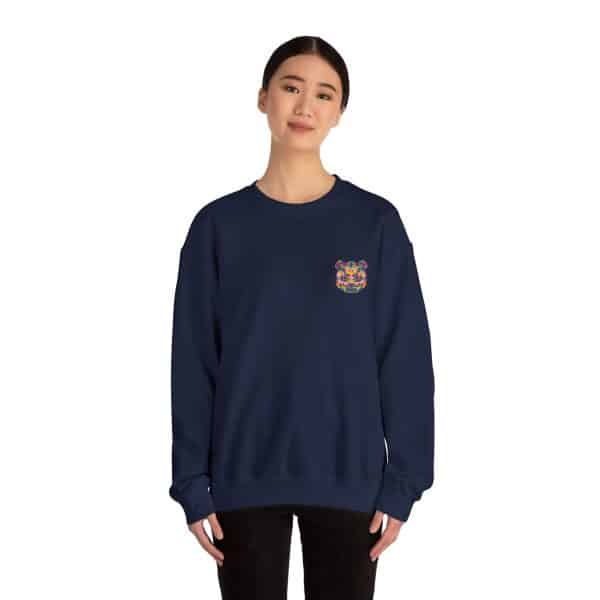 Colored Panda Unisex Heavy Blend™ Crewneck Sweatshirt - Image 52