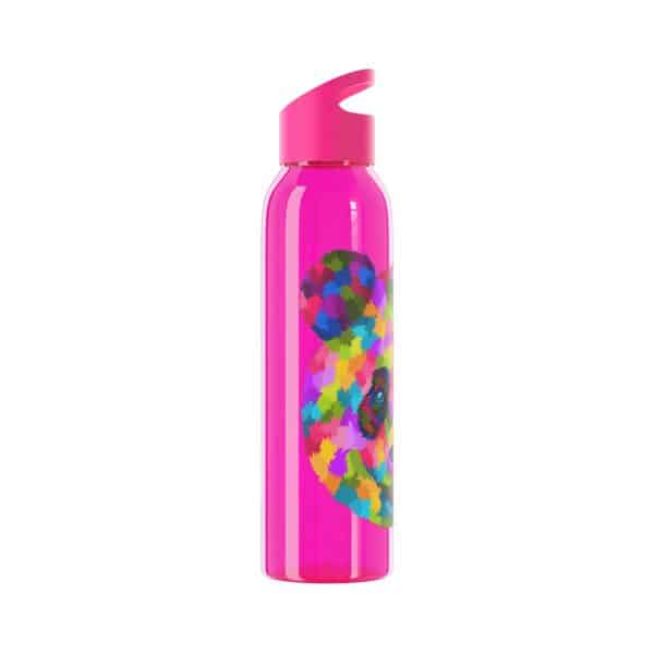 Colored Panda Sky Water Bottle - Image 27