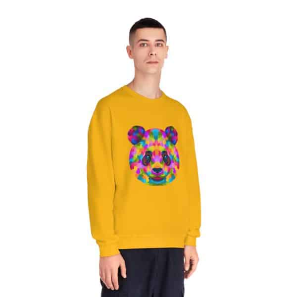 Colored Panda Unisex NuBlend® Crewneck Sweatshirt - Image 23