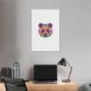 Colored Panda Classic Stretched Canvas - Image 136