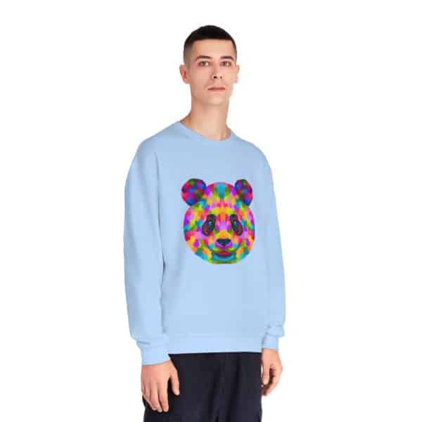 Colored Panda Unisex NuBlend® Crewneck Sweatshirt - Image 39