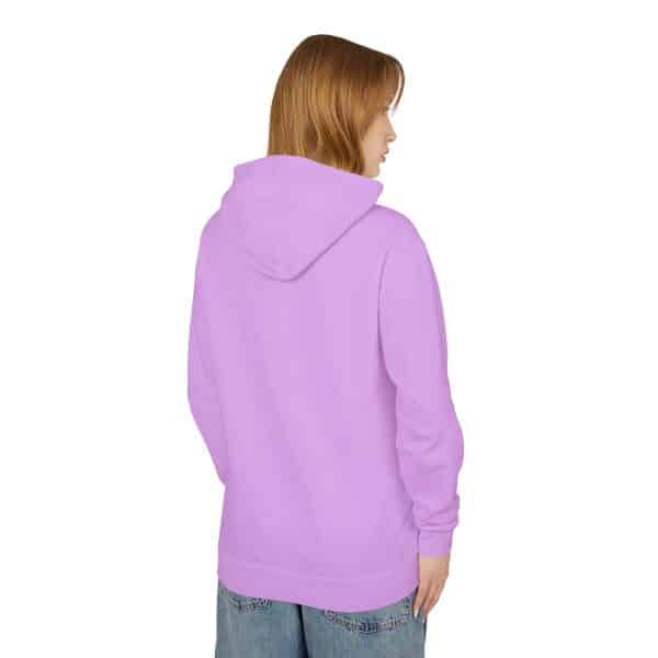 Colored Panda Unisex Lightweight Hooded Sweatshirt - Image 16