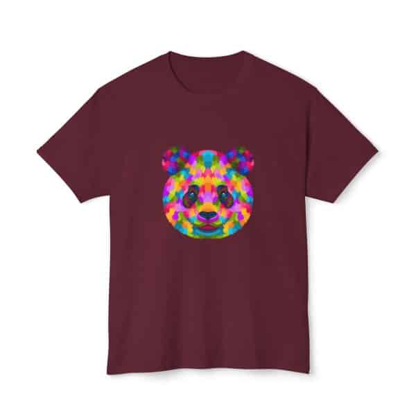 Colored Panda Unisex HD Cotton™ T-shirt - Image 65