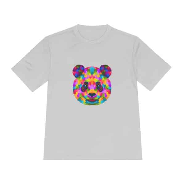 Colored Panda Unisex Moisture Wicking Tee - Image 5