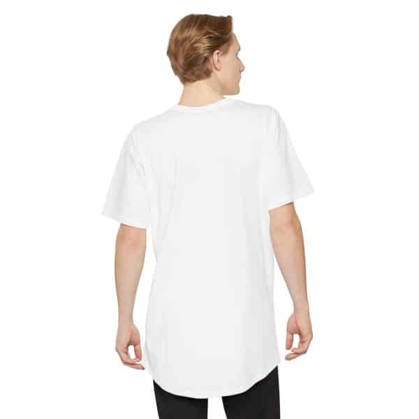 Colored Panda Unisex Long Body Urban Tee - Image 4