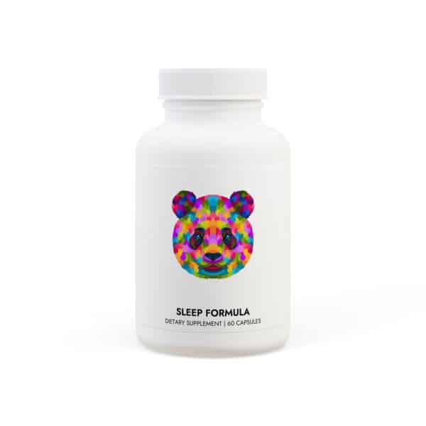 Colored Panda Sleep Supplement (60 Capsules)