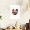 Colored Panda Photo Art Paper Posters - Image 39