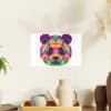 Colored Panda Photo Art Paper Posters - Image 123