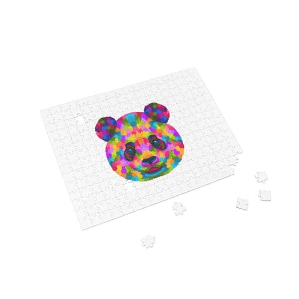 Colored Panda Puzzle (96, 252, 500, 1000-Piece) - Image 11