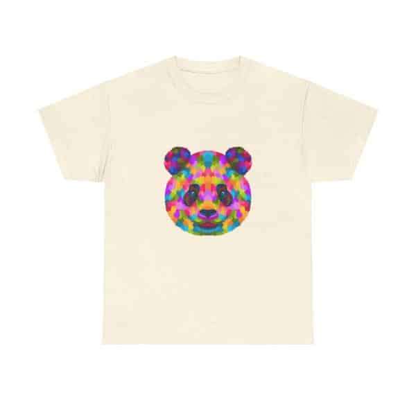 Colored Panda Unisex Heavy Cotton Tee - Image 41