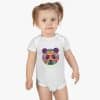Colored Panda Onesie® Organic Baby Bodysuit - Image 4