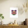 Colored Panda Photo Art Paper Posters - Image 135